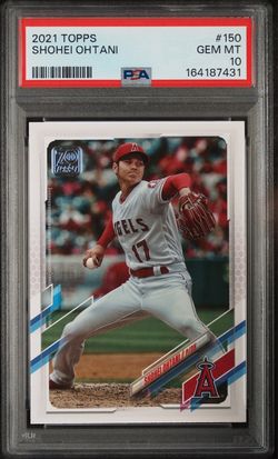 2021 Topps Shohei Ohtani #150 PSA 10 Gem Mint