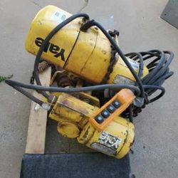 Yale Gantry Crane Hoist - 1 Ton