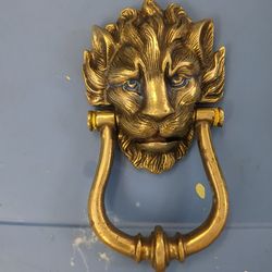 BRASS DOOR KNOCKER $50