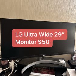LG Ultra Wide Monitor