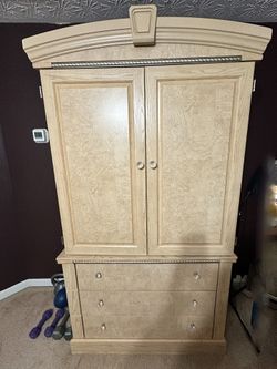 Armoire and nightstand