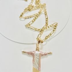 Necklace religious Gold Plated 26 Inches