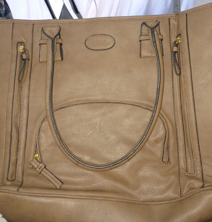 totes Brown Large Leather Purse