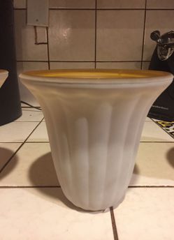 Three vanity light shades