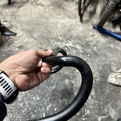 Trek Madone gen 7 Parts RSL Bontrager Aero Handlebars 110 420 And viper res Fork With Thru Axle