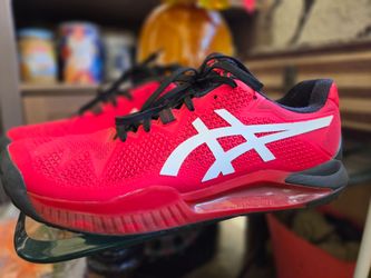 Asics Electric Red Tokyo edition Gel-Resolution 8 [Size9] ($140 Retail)