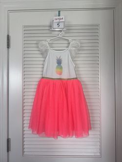 Girls Cat & Jack Dress Size 5T