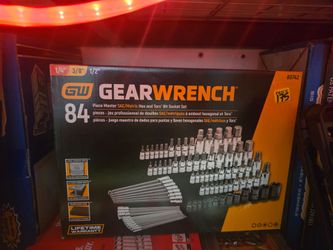 GearWrench 84-Piece SAE/Metric Hex and Torx Bit Socket Set