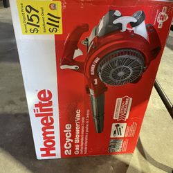 Homelite® 2Cycle Gas Blower/Vac Soufleur/Aspirateur à essence 2 cycles Sopladora/ Aspiradora