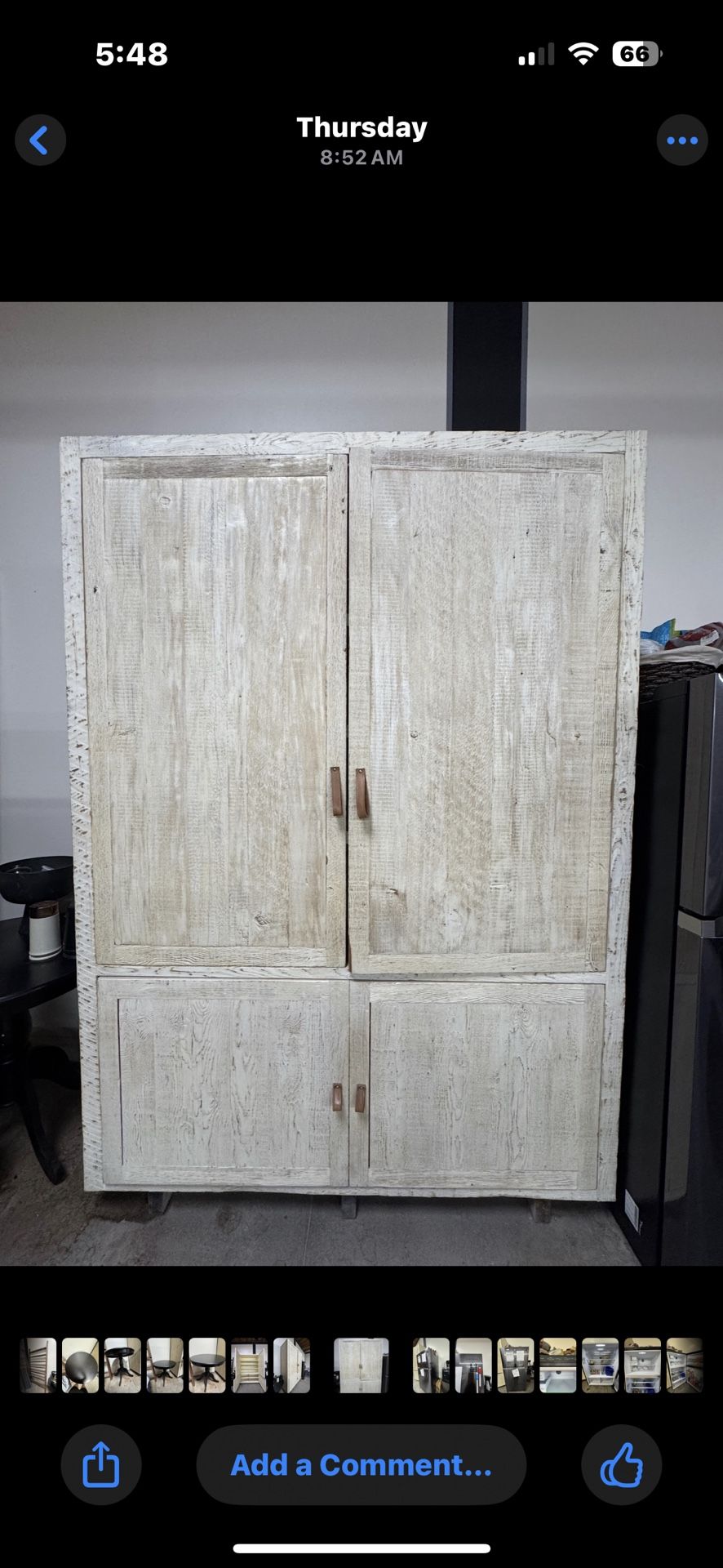 One Of A Kind Armoire -must Go Asap