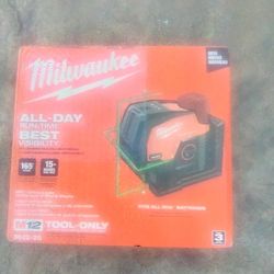 Milwaukee M12 Laser Tool Only New