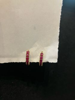 10k gold earrings #111494-2 MJ