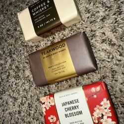 Bath And Body Works Soap Bars ($5 Each; $12 All)