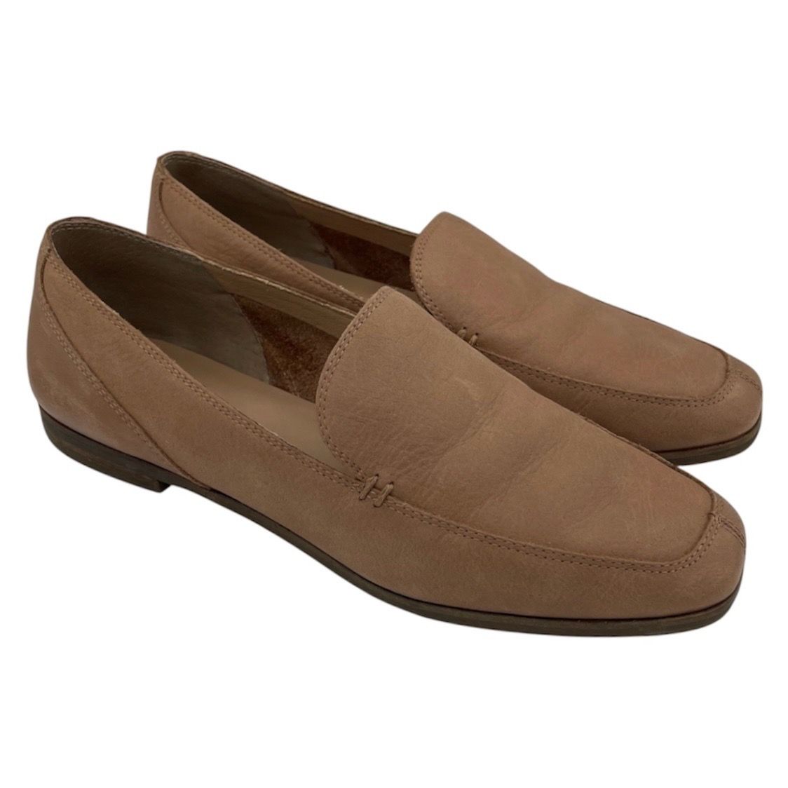 Lucky Brand Canyen slip on tan flat loafers women’s Size 7 1/2M