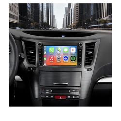 QLED Radio for Subaru Legacy Outback Upgrade 2010 2011 2012 2013 2014,4G Network,Touch Screen Stereo Replacement,Wireless carplay Android auto,Free Ca