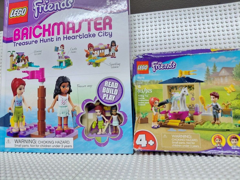 Lego Friends Brickmaster Book & Set