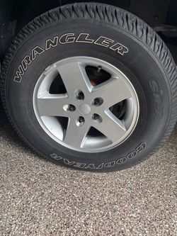 2013 jeep wrangler rims and tires