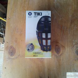 Bluetooth Speaker And Tiki Light