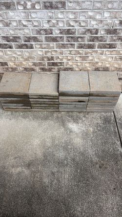 Square Gray Concrete Patio stone