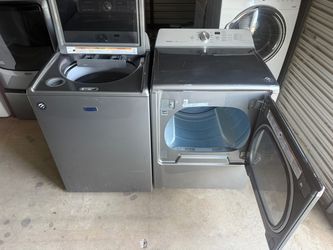 Maytag washer and electric dryer HE 5.3&8.8 CUFT