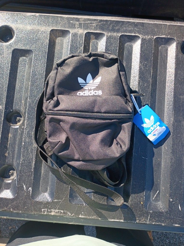 Black Adidas Mini Backpack