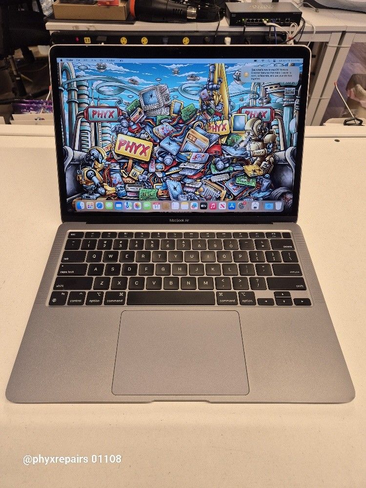 13" MacBook Air 2020, 3.2 M1, 8GB RAM, 128GB SSD + C02FV3ZNQ6L3 $495