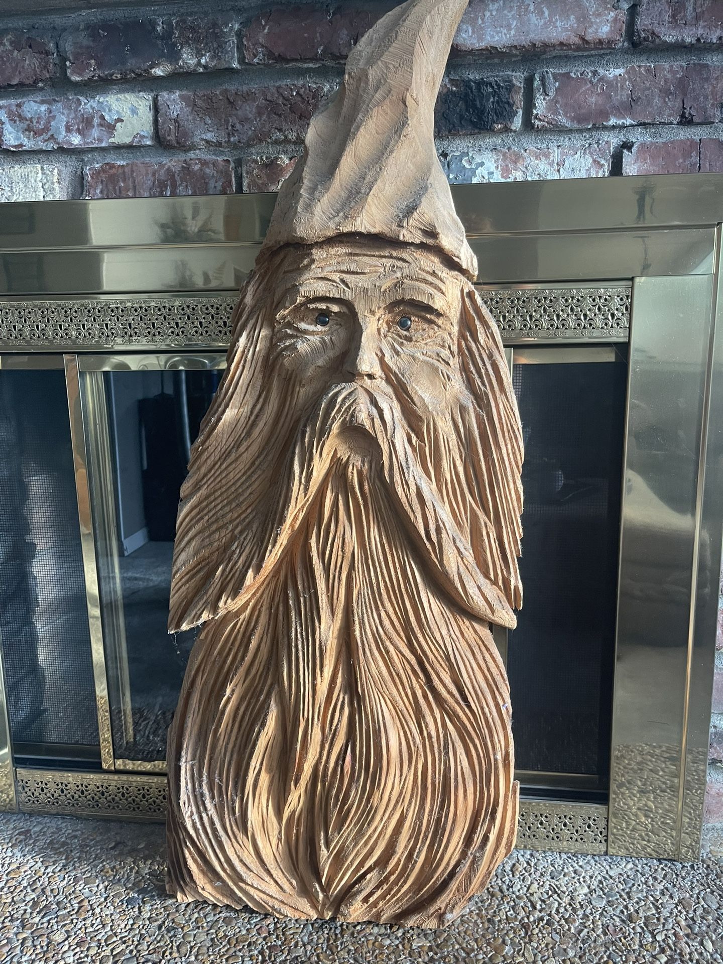 Hand Carved Wood Rustic Decor