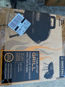 BBQ Pro 14-Inch Tabletop Charcoal Grill