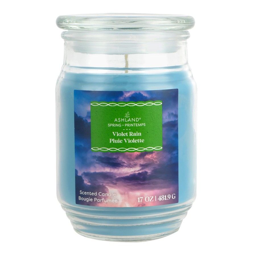 Brand New Ashland Violet Rain Candle
