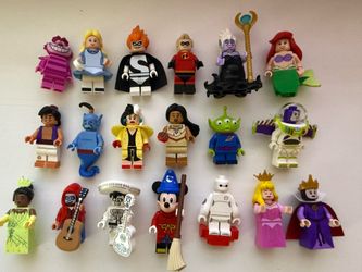 Disney Lego Minifigures Lot - Vaulted!