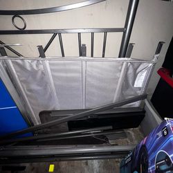 Free scrap metal bed frame