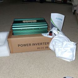 Power Inverter 2500w DC 12V - AC 120V.