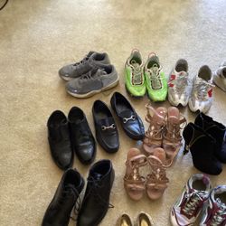 65 Shoes Men Women Boys Mix Size All For $200