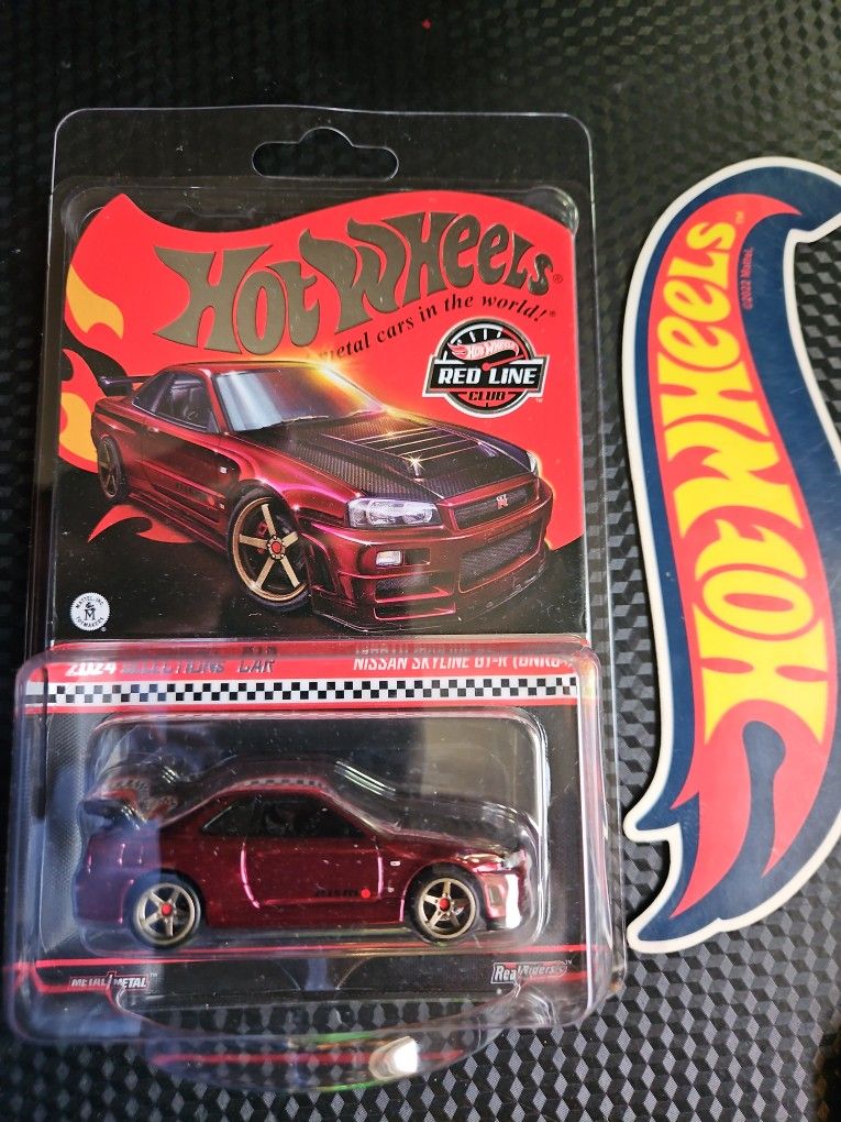 Hot Wheels Premium Redline Club Selection RLC Skyline GT-R Bnr34