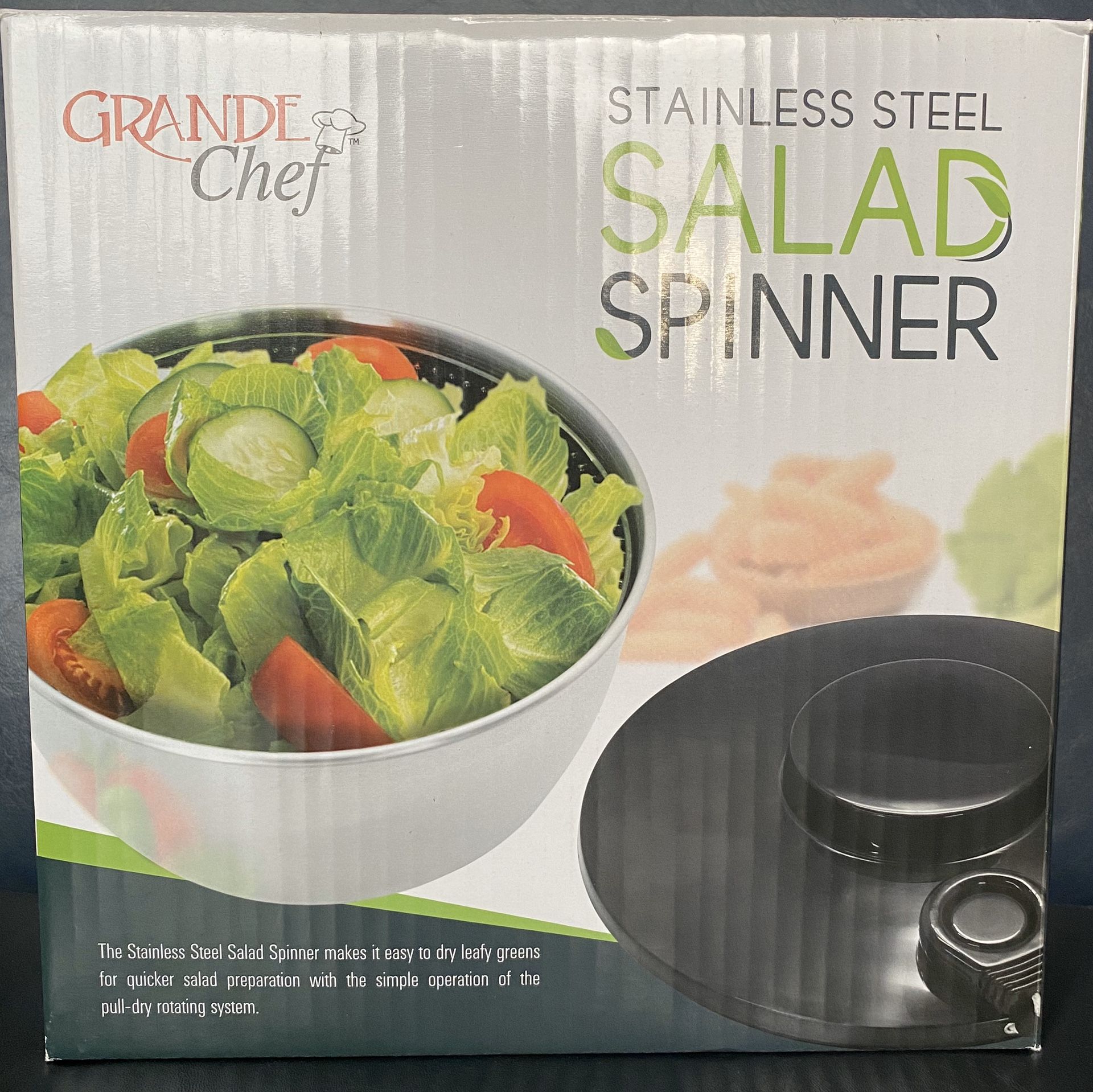 Stainless steel salad spinner for Sale in Los Angeles, CA - OfferUp