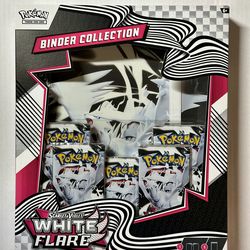 Pokemon White Flare Binder