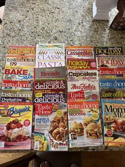 Cookbooks And Cooking Magazines