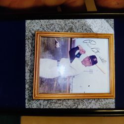 Authentic Red Sox Rico Petrocelli Autograph 8x12