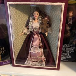 Barbie Victorian Barbie with CEDRIE Bear 🐻