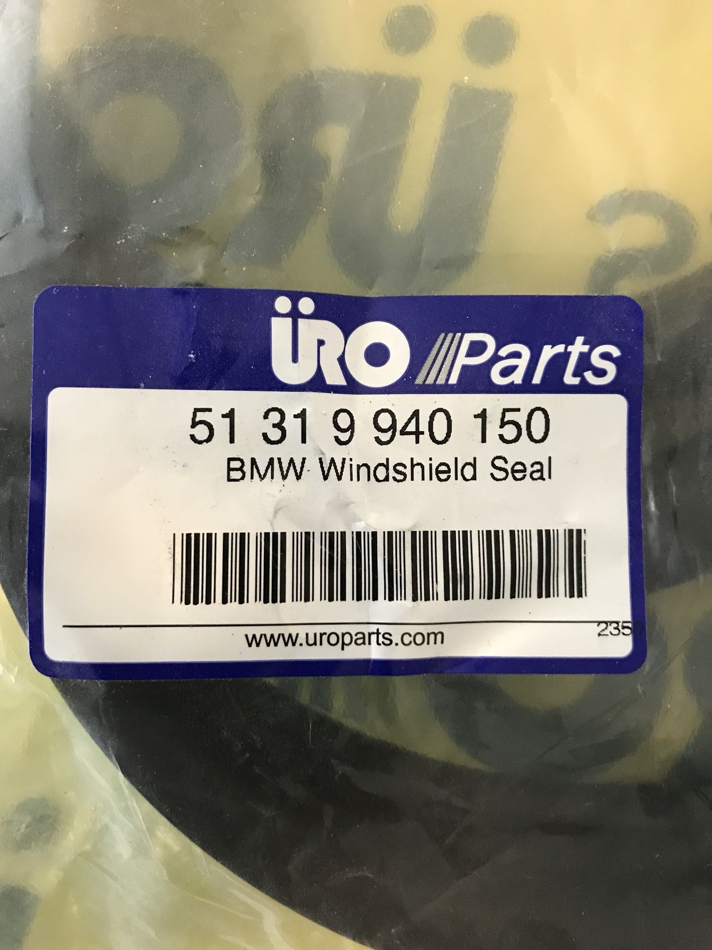 BMW WINDSHIELD SEAL URO PARTS