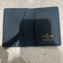 Louis Vuitton wallet navy blue