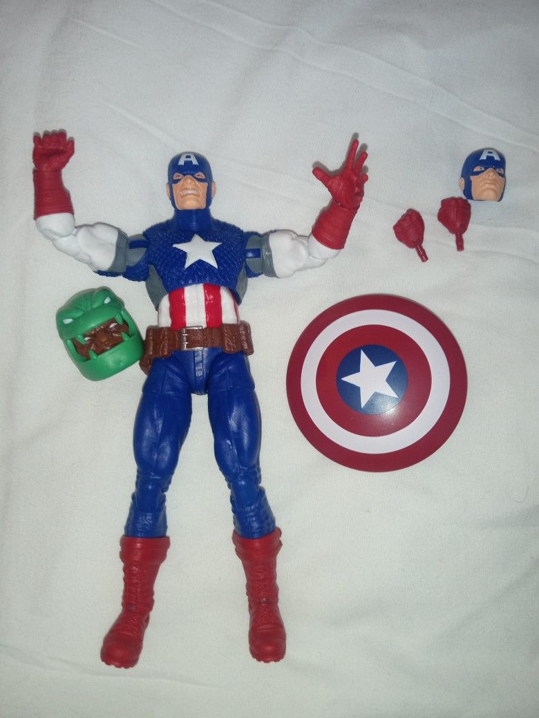 MARVEL LEGENDS ULTIMATE CAPTAIN AMERICA FIGURE