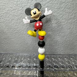 Mickey And Minnie Beaded Pens