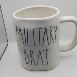 Rae Dunn "Military Brat" Mug Artisan Collection by Magenta