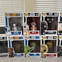 Star Wars original Funko Pop Collection 