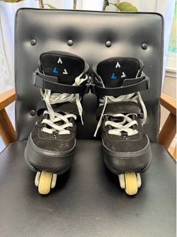 Faction Tactical V1 Aggressive Inline Skates Black/Gray US 9.5