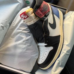 Jordan 1 Fragment x Union LA Varsity Red Sport Royal