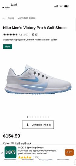Nike Men's Victory Pro 4 Golf Shoes