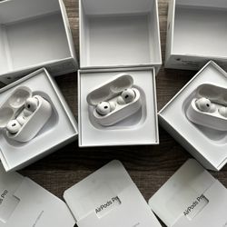 Three AirPod Pros 2nd Generation