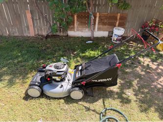 Murray 22 in. 140 cc Briggs & Stratton Walk Behind Gas Self-Propelled Lawn Mower with Front Wheel Drive and Bagger